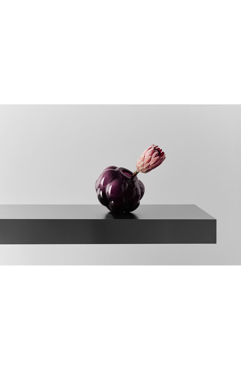 Kosta Boda Berry Tales Crystal Décor, Alternate, color, Plum