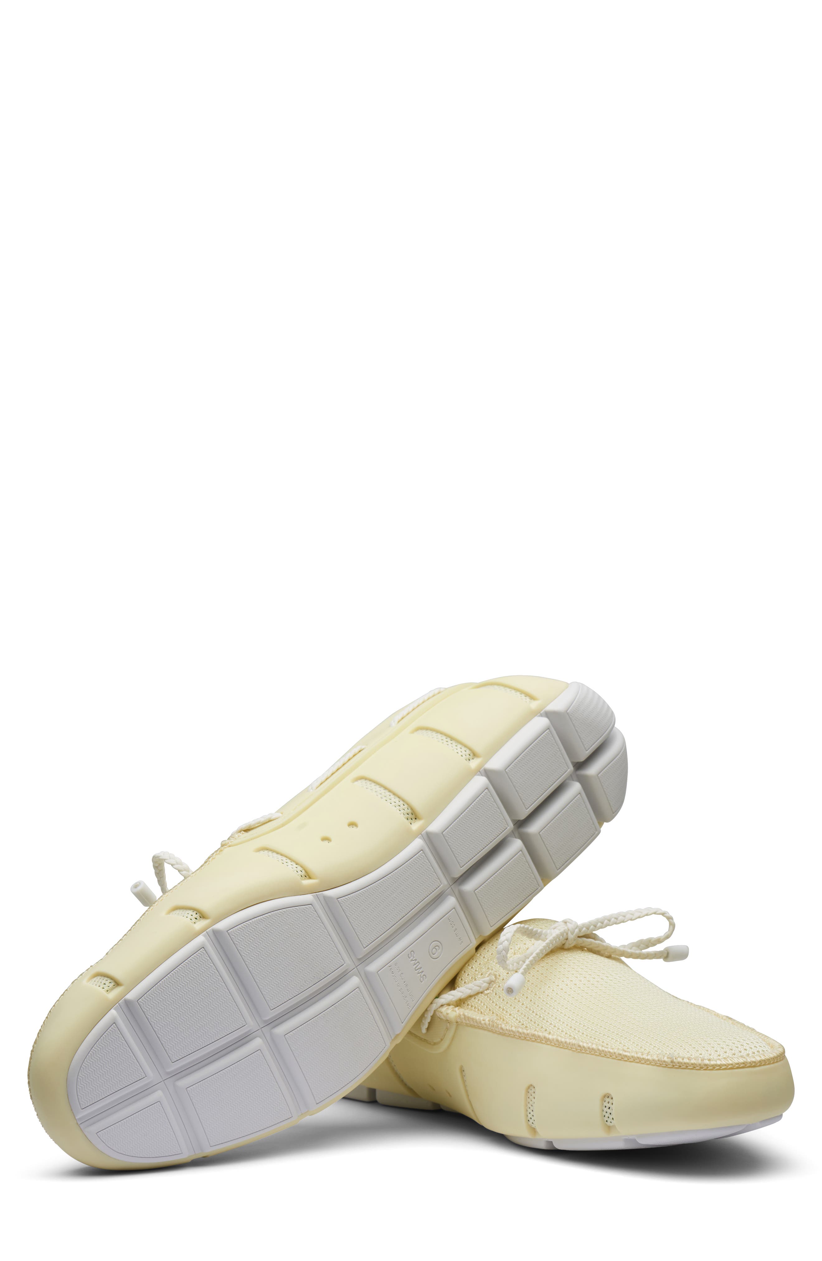 Lace Loafer, Alternate, color, YELLOW/ WHITE