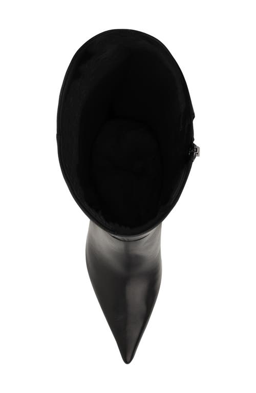 Nine West Gerty Pointed Toe Knee High Boot In Black