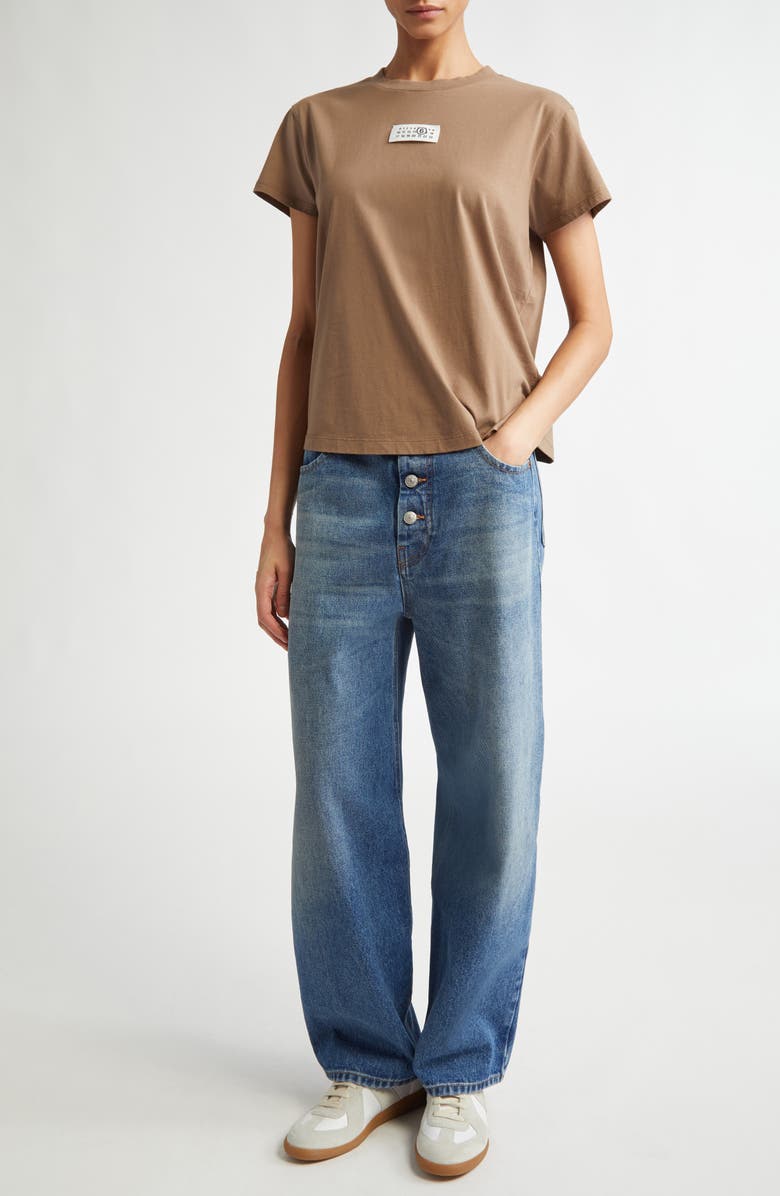 MM6 Maison Margiela Numeric Logo Patch T-Shirt, Alternate, color,