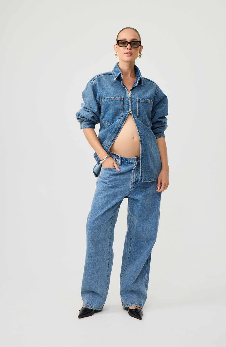 Portier Xander Denim Jean, Alternate, color, Denim
