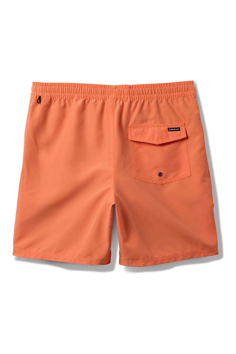 Everyday Volley 15-Inch Swim Trunks, Alternate, color, PAPAYA