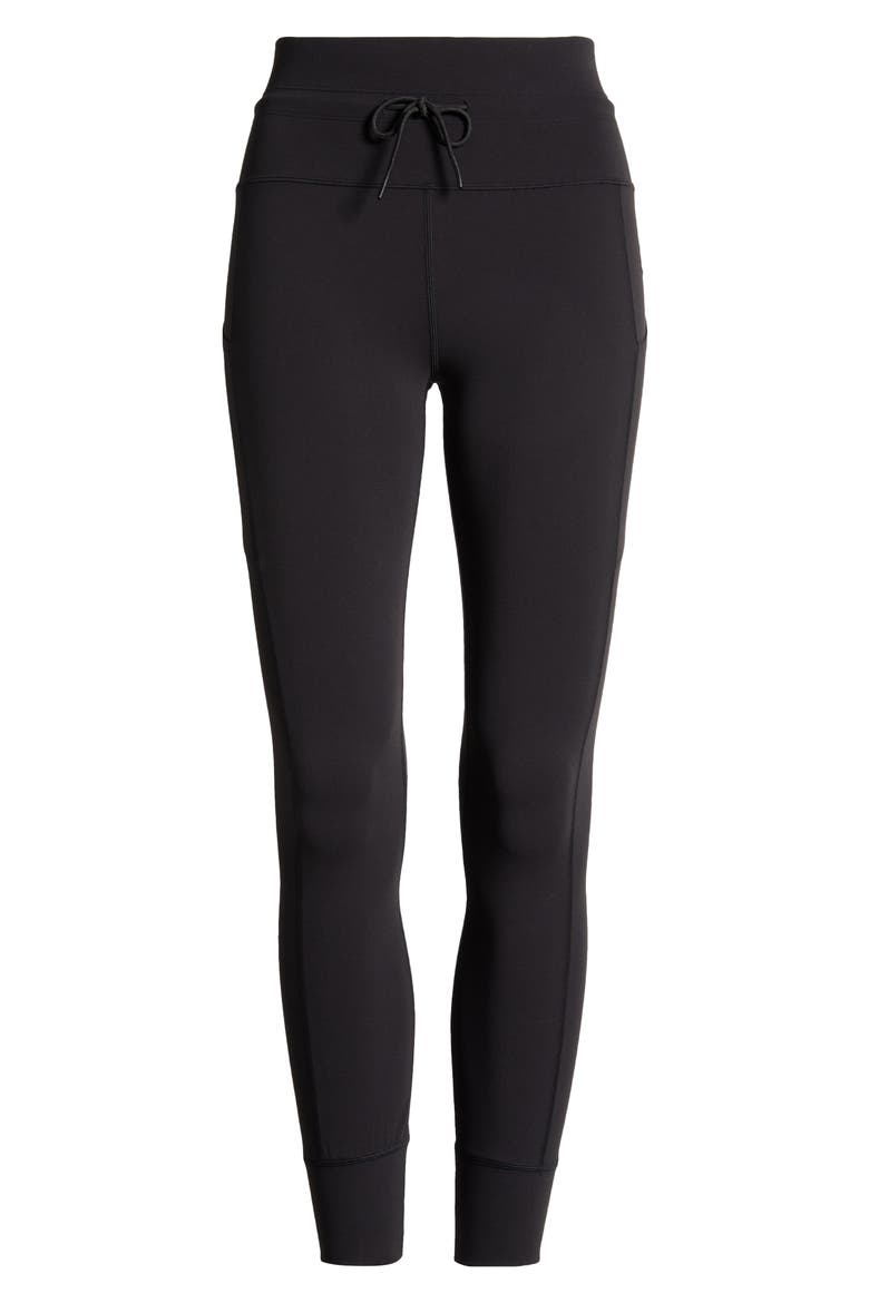 Daily Pocket Leggings, Alternate, color, BLACK