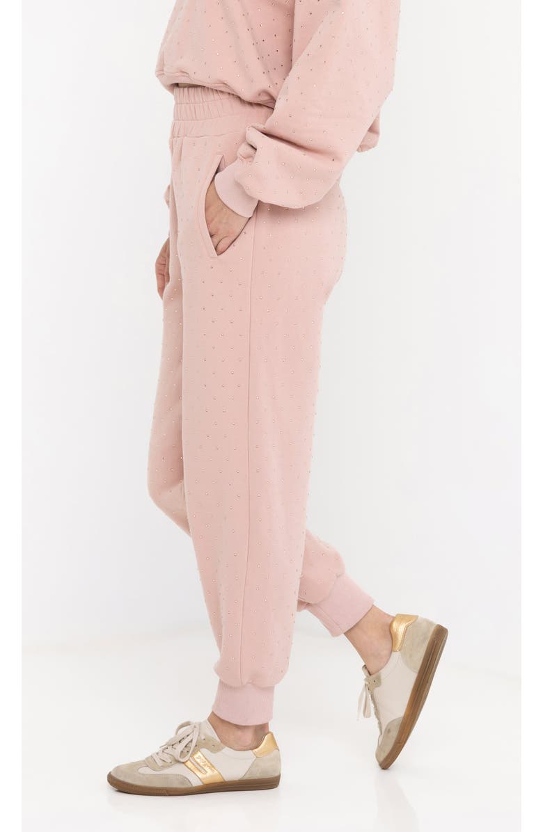 Generation Love Ruel Crystal Sweatpants, Alternate, color, Pink