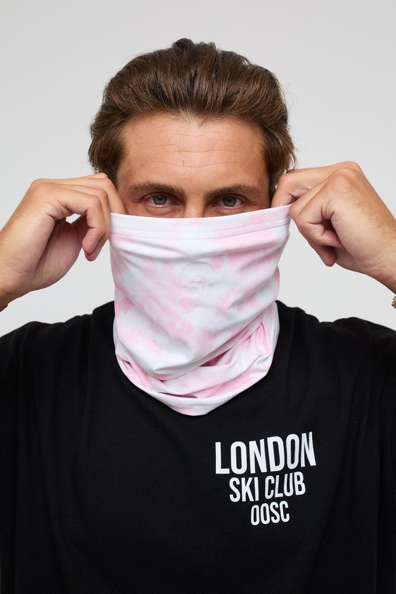 Neckwarmer - Signature Collection, Alternate, color, Pink and blue tie-dye