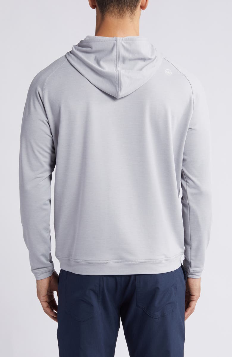 Peter Millar Pine Performance Hoodie, Alternate, color, Gale Grey