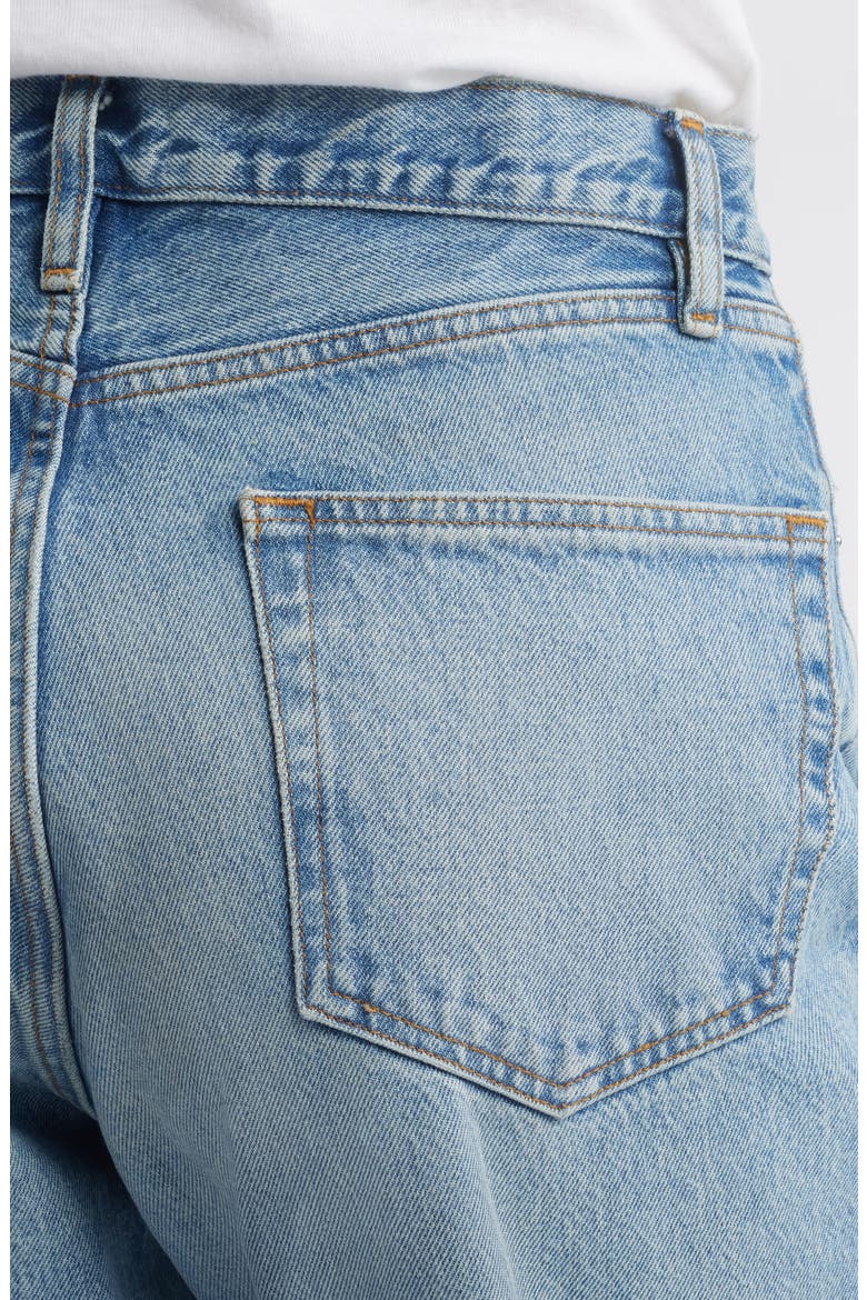 The Vertical High Waist Relaxed Straight Leg Jeans, Alternate, color, LAURENCE