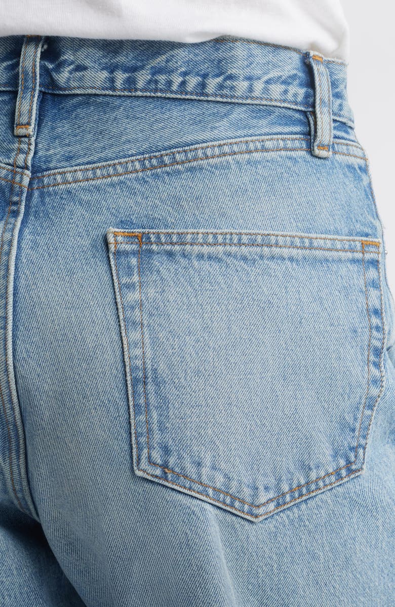 FRAME The Vertical High Waist Relaxed Straight Leg Jeans, Alternate, color, Laurence