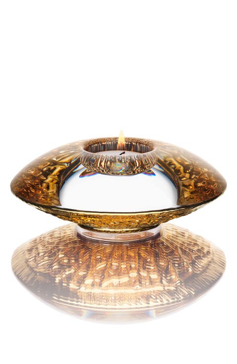 Discus Crystal Votive