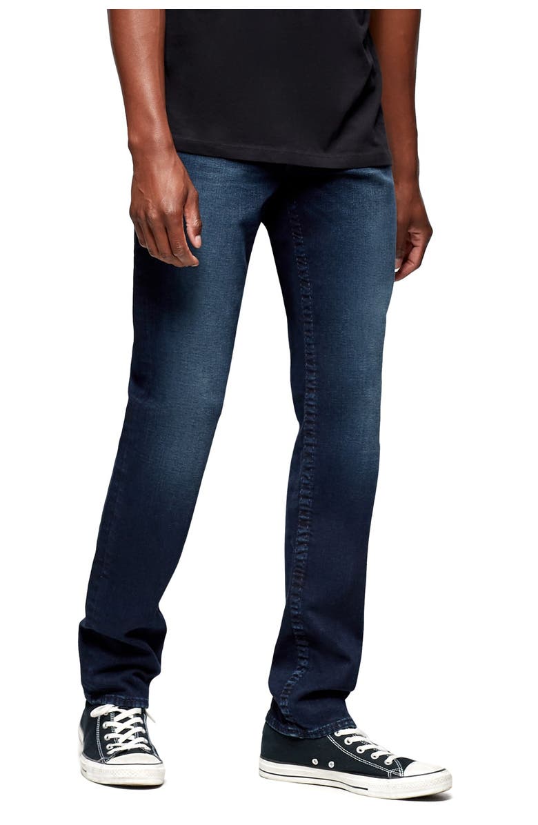 True Religion Geno Flap Pocket Slim Leg Jeans, Main, color,