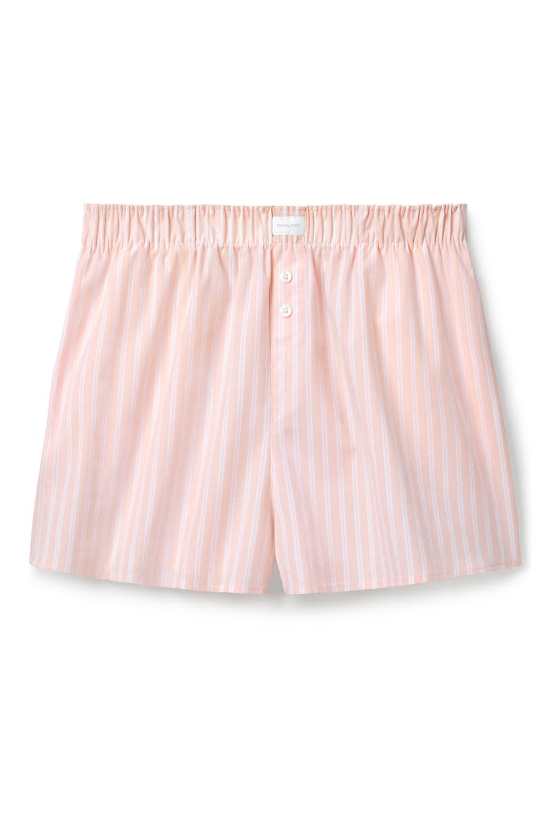 Woven Lounge Boxer Shorts, Alternate, color, PINK