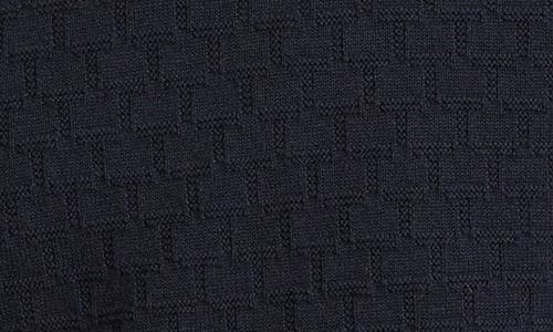 Ted Baker Jeremee Quarter Zip Sweater In Blue