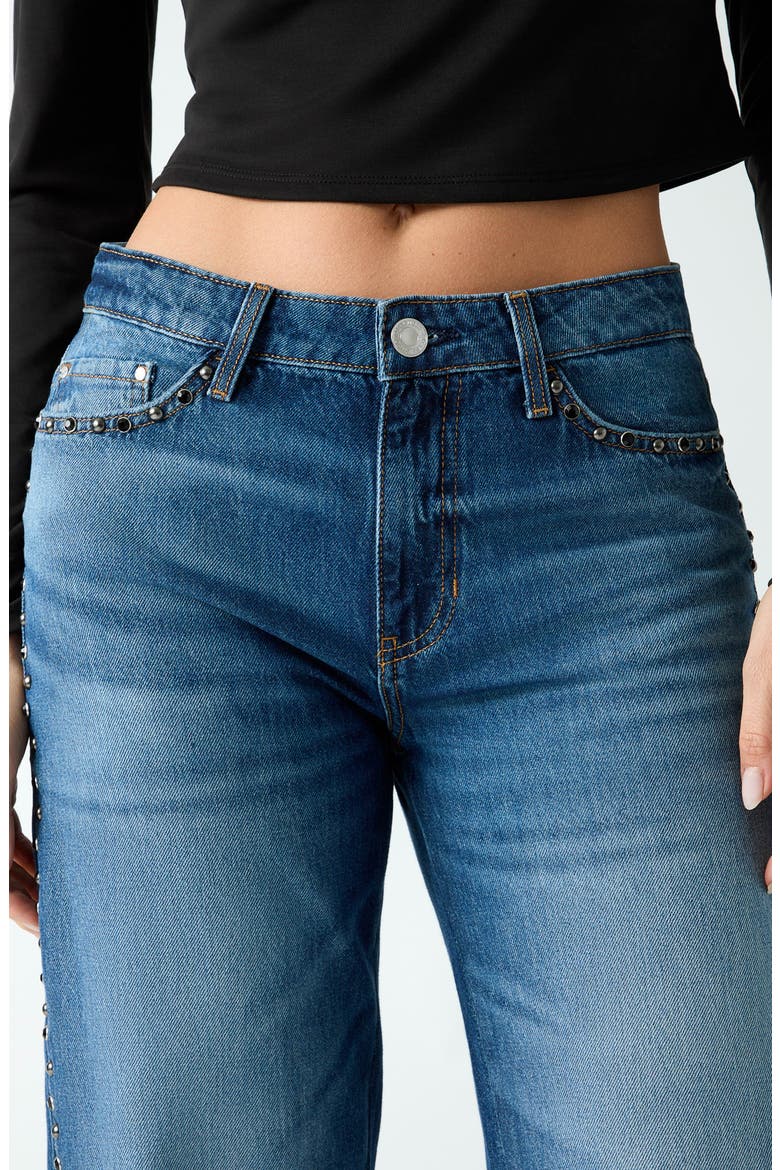 Slouchy Straight Leg Jeans, Alternate, color, BUDD-OPEN