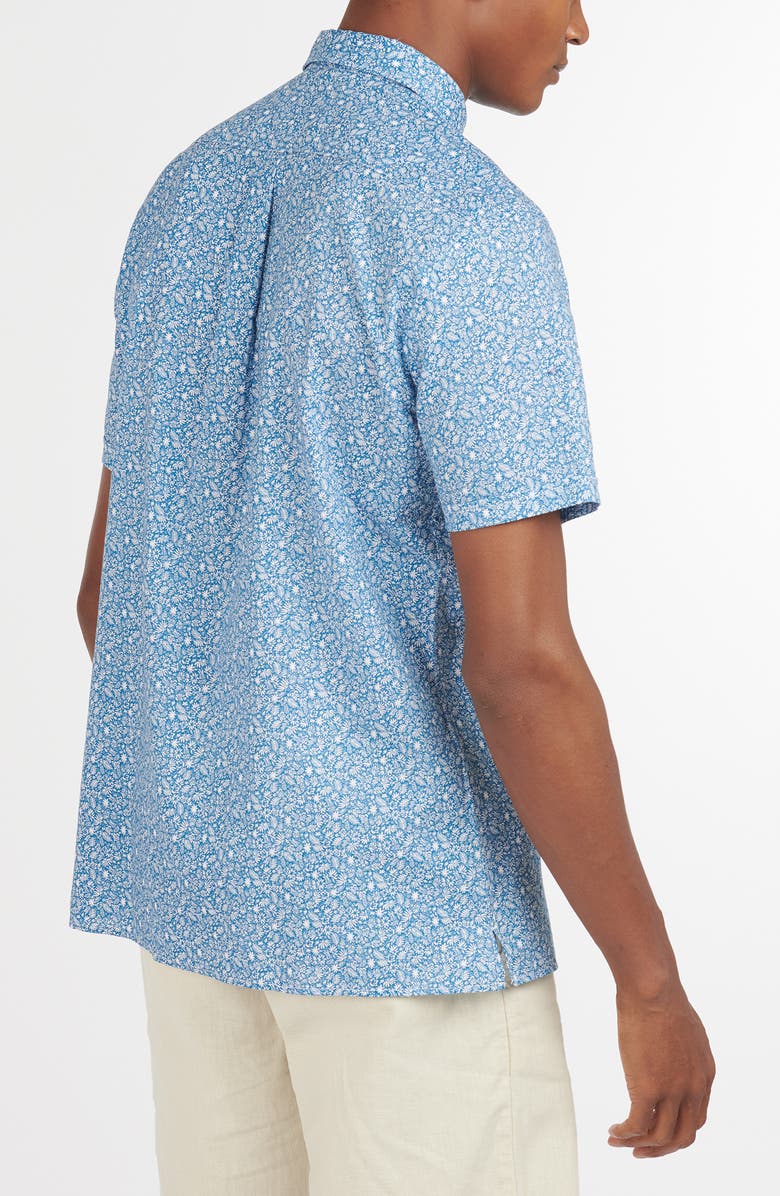 Barbour Summer Print Short Sleeve Button-Up Shirt, Alternate, color,