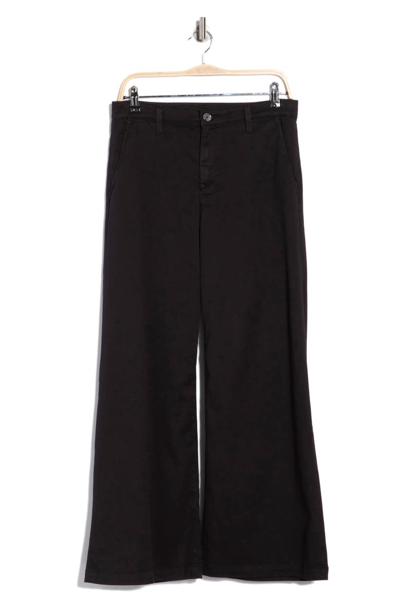 Caden High Waist Wide Leg Pants, Alternate, color, TRUE BLACK