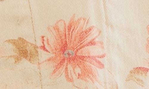 Shop Free People Avery Floral Denim Jacket In Exploded Floral