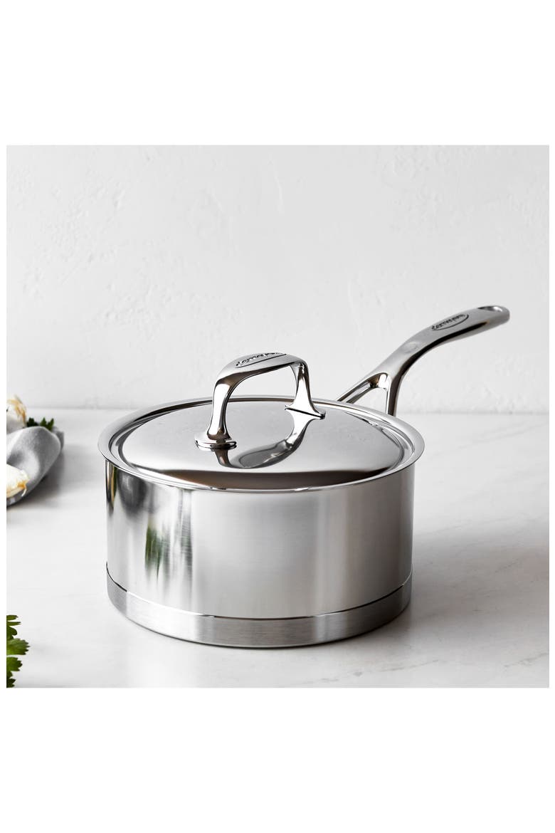 Atlantis 9-Piece Stainless Steel Cookware Set, Alternate, color, STAINLESS STEEL