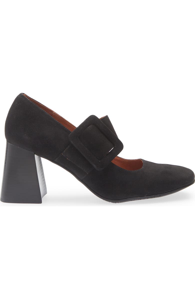 Chocolat Blu Halle Mary Jane Pump, Alternate, color, Black Suede