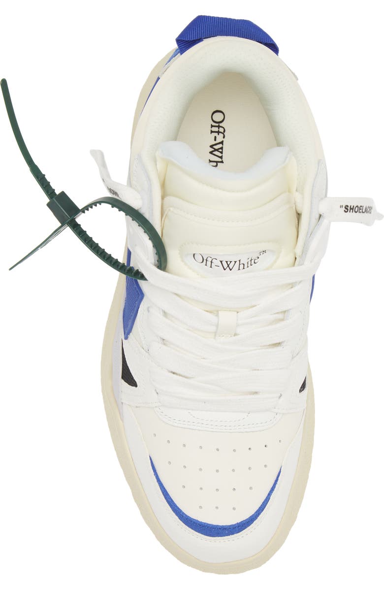 Off-White Mid Top Sponge Sneaker, Alternate, color,