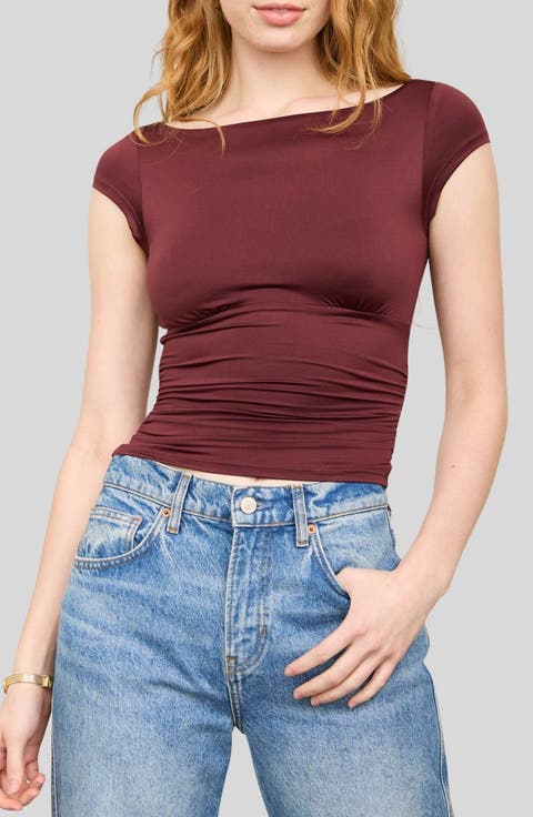 Boat Neck Top