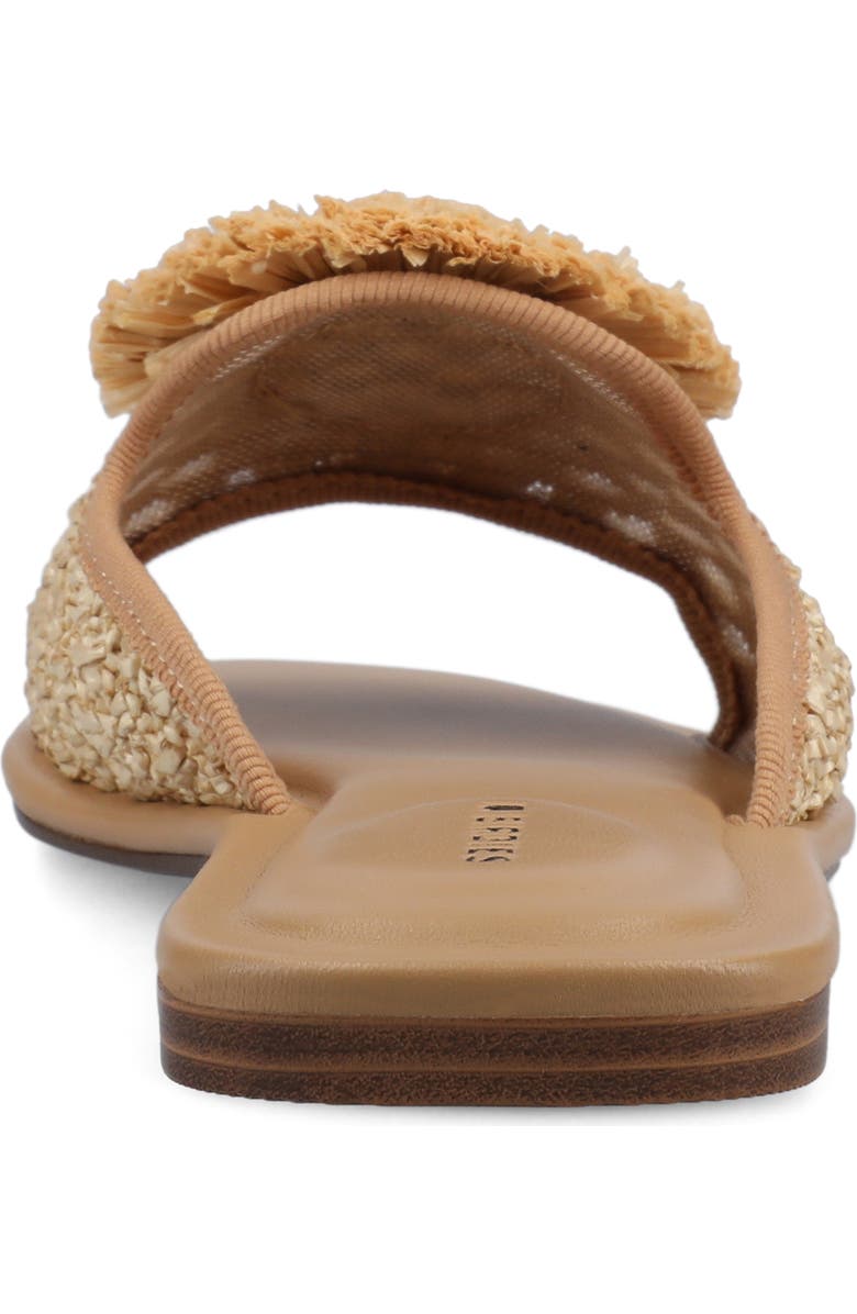 Birdies The Kiwi Pom Sandal, Alternate, color, Tan Openweave