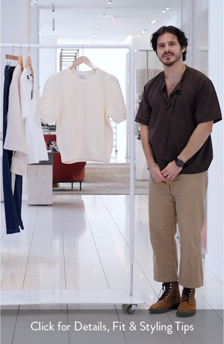 Puff Sleeve Sweater, sales video thumbnail