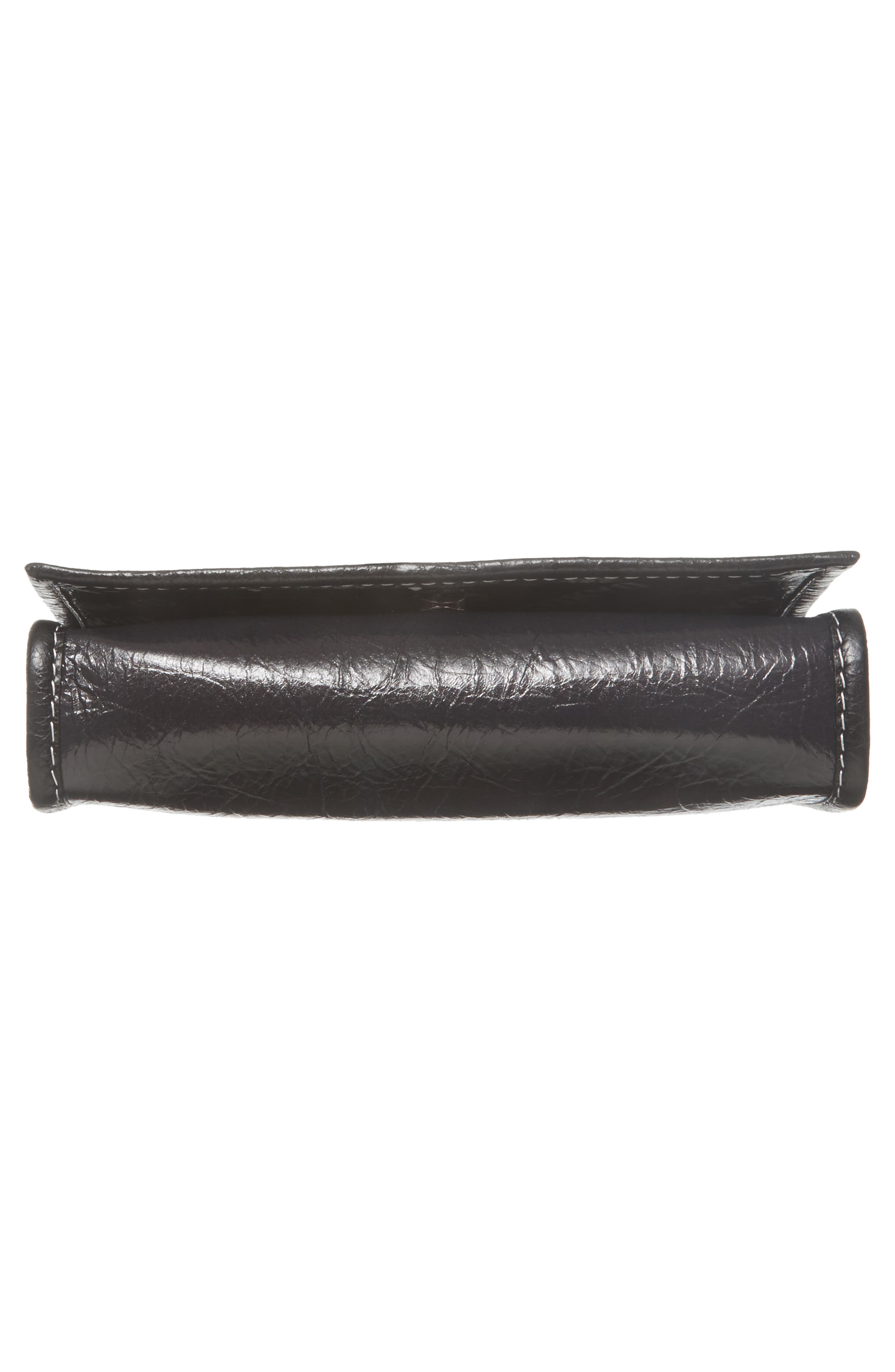 Bazar Printed Leather Wallet on a Chain, Alternate, color, TOKYO BLACK MULTI