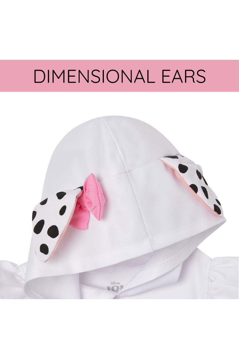 101 Dalmatians Penny Cosplay Hooded Dress, Alternate, color, Penny White Black