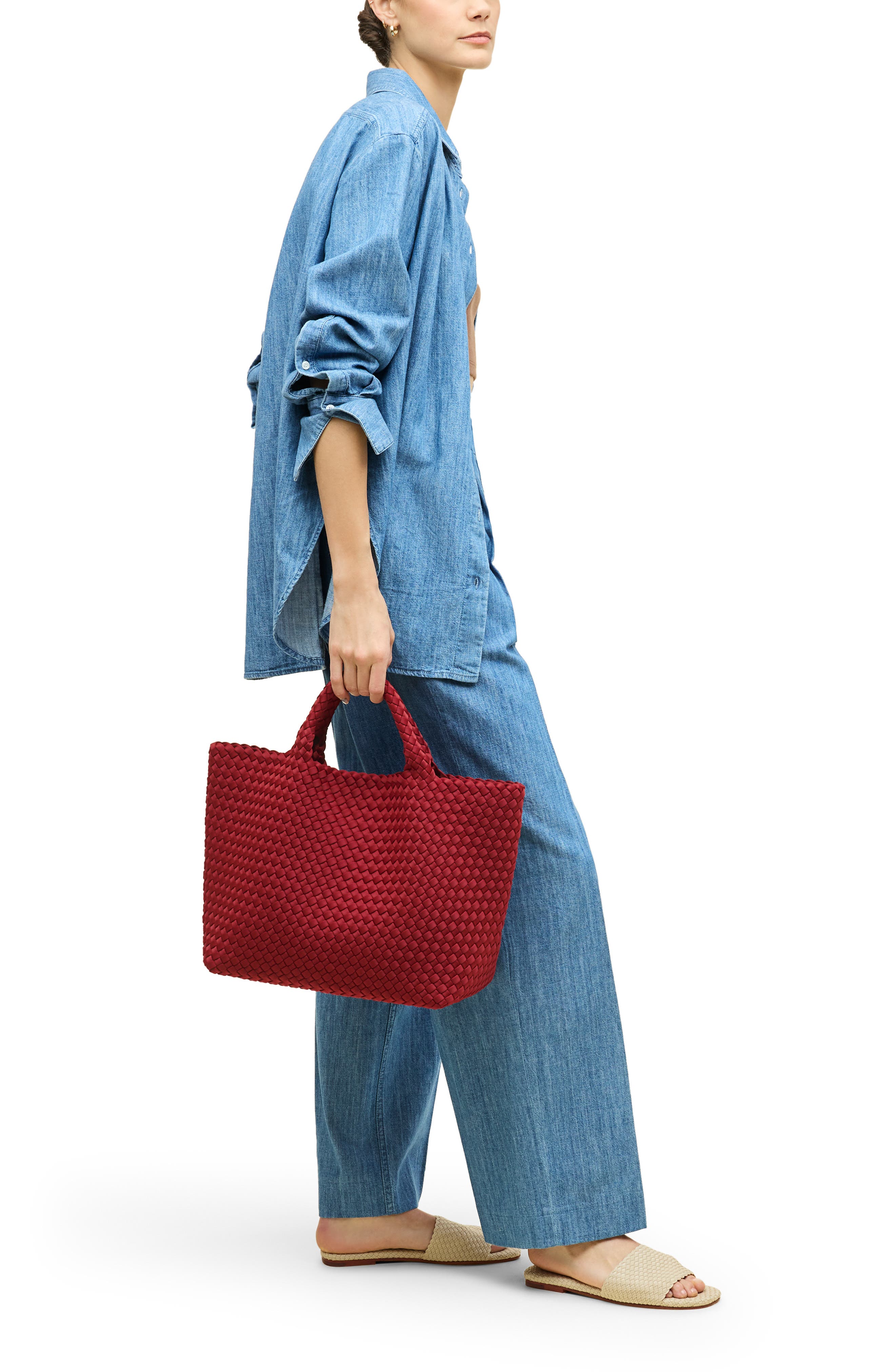 NAGHEDI Medium St. Barths Tote, Alternate, color, 