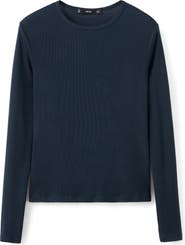 MANGO Crewneck Top