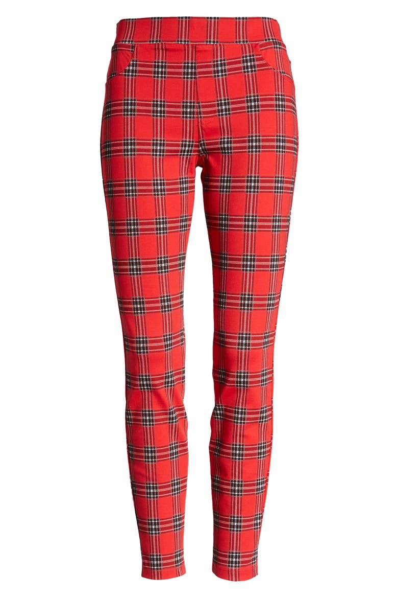 Runway Pattern Leggings, Alternate, color, CAMBRIDGE PLAID