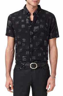 Loren Slim Fit Short Sleeve Button-Up Shirt