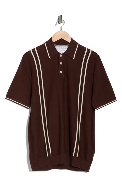 Stripe Cotton Polo
