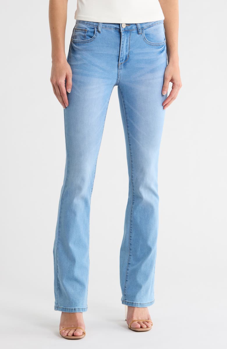 FLYING ANGEL Soft Stretch Bootcut Jeans, Main, color, 