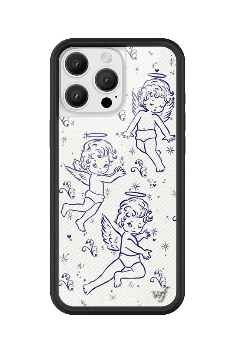 Cherubs iPhone Case, Alternate, color, White