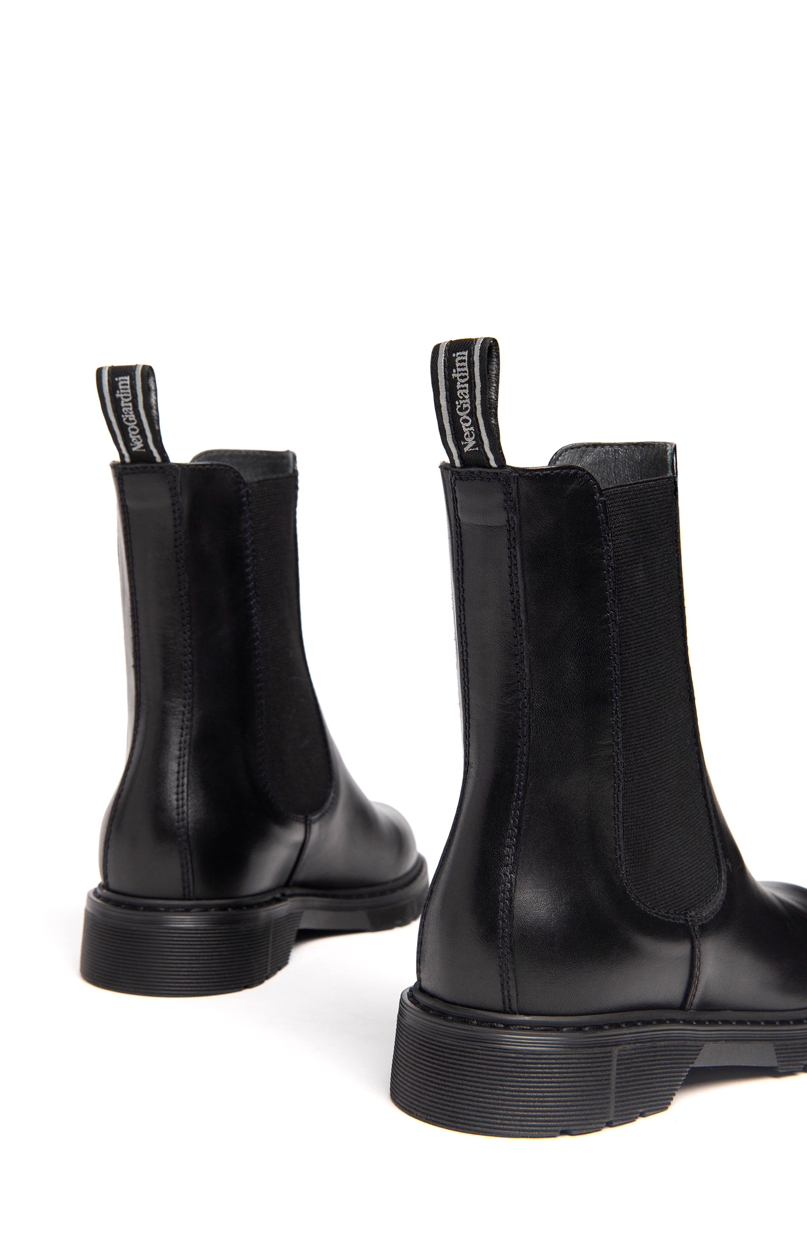 NeroGiardini Chelsea Boot, Alternate, color, Black