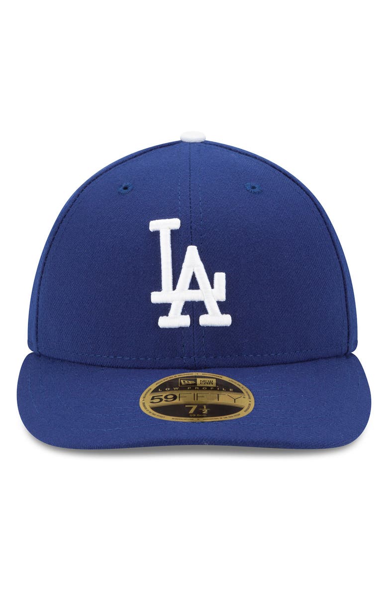 New Era Men's New Era Royal Los Angeles Dodgers Game Authentic Collection On Field Low Profile 59FIFTY Fitted Hat, Alternate, color, Royal
