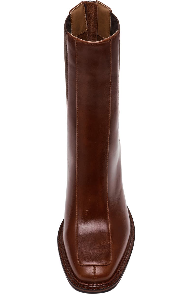 Steve Madden Downtown Chelsea Boot, Alternate, color, Brown Leather