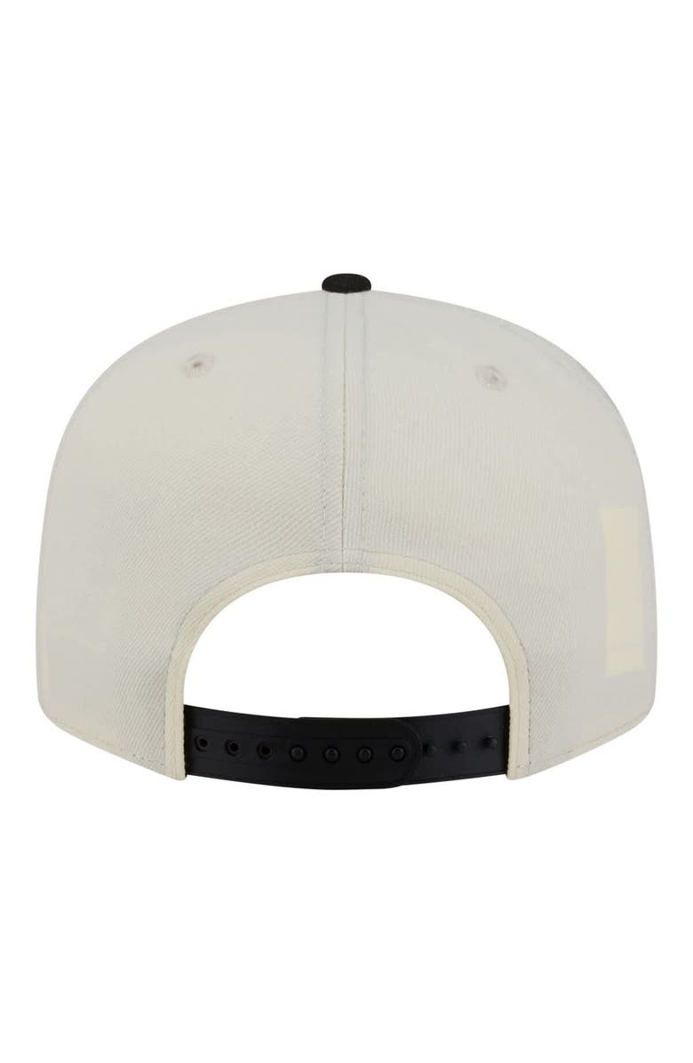 New Era Men's New Era Cream/Black San Francisco Giants Localized 9FIFTY Snapback Hat, Alternate, color, Cream