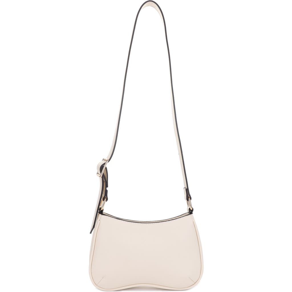 Mali + Lili Alana Recycled Vegan Leather Convertible Crossbody Bag In Brown