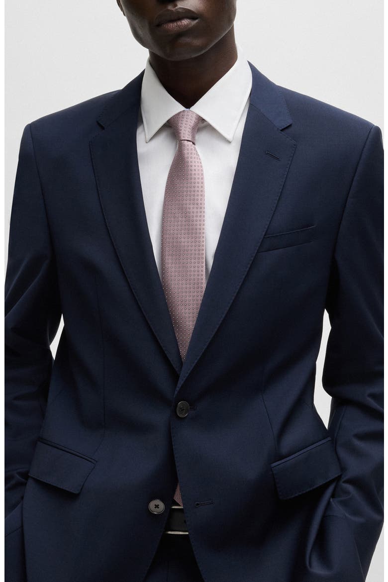 Neat Silk Blend Tie, Alternate, color, LIGHT PINK