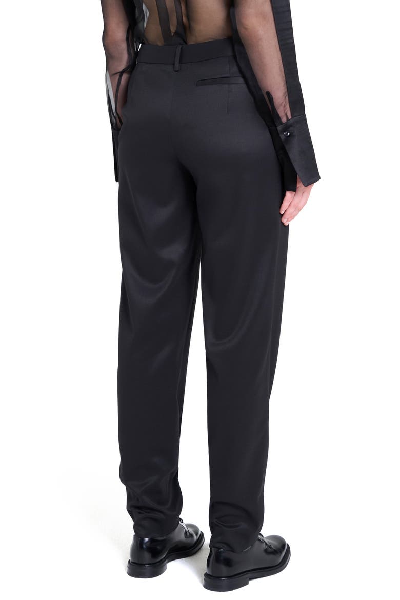 Harrison Stretch Wool Tapered Straight Leg Pants, Alternate, color, BLACK