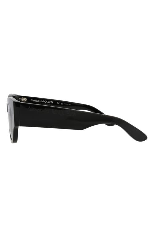 Alexander Mcqueen Alexander Mc Queen Sunglasses Am0420 S 001 In Black