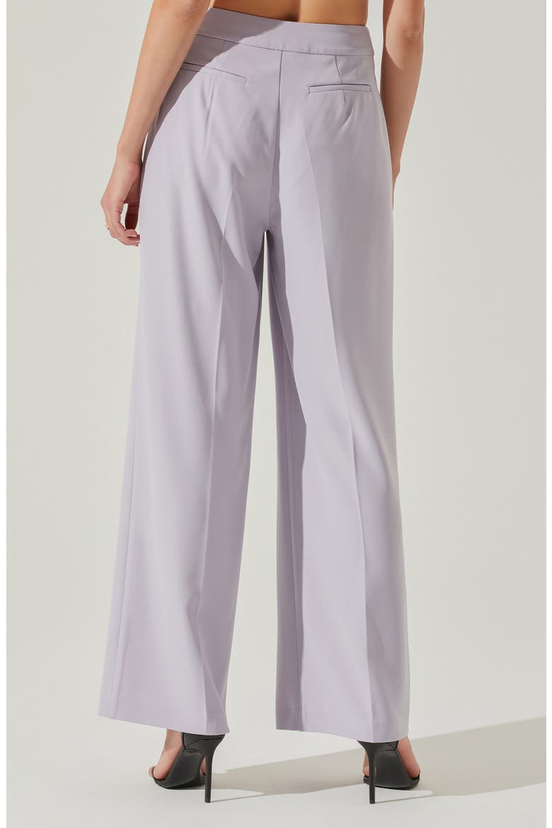 Rubina Pleated Wide Leg Pants, Alternate, color, LAVENDER