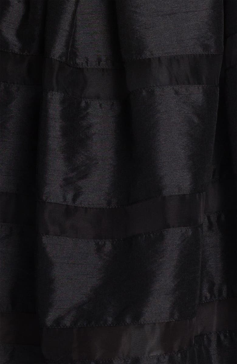 Taylor Dresses Tonal Stripe Fit & Flare Dress, Alternate, color, 