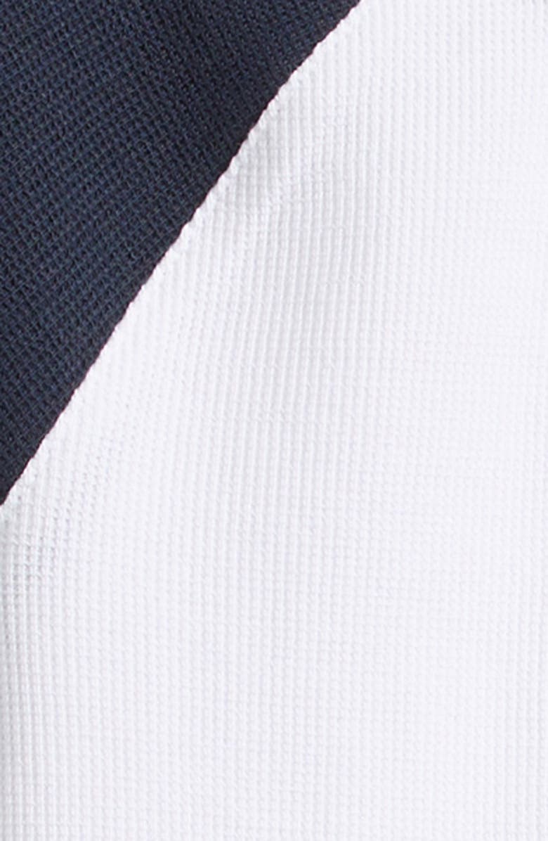 Reiss Kids' Nori Jr. Cotton Button-Up Shirt, Alternate, color, Off White/ Navy