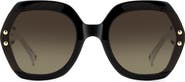 Carolina Herrera 61mm Gradient Geometric Sunglasses