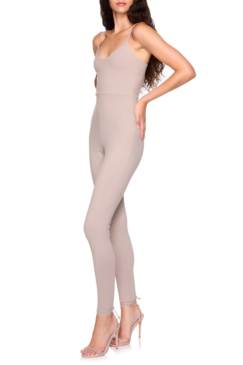 Very V String Jumspuit, Alternate, color, SANDSTONE