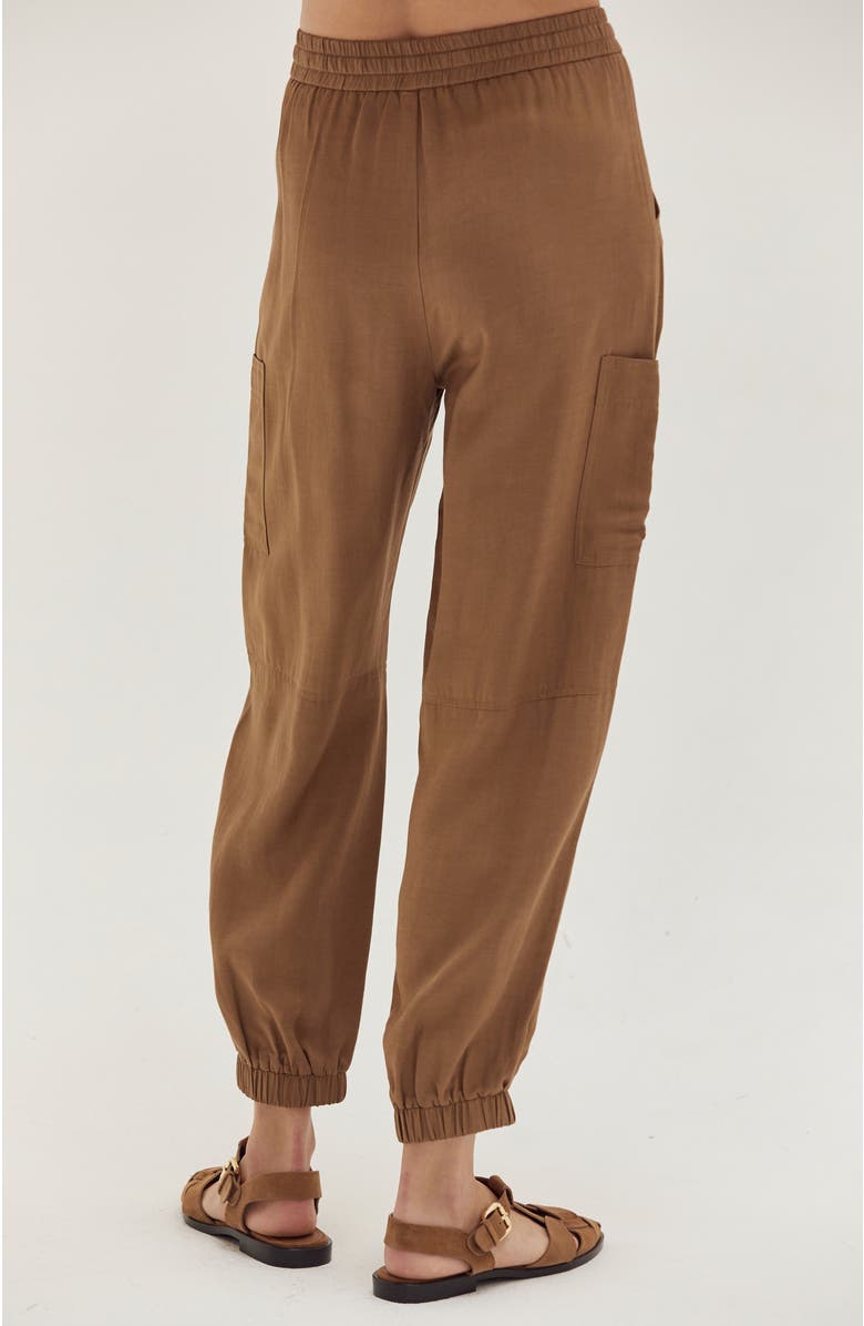 CRESCENT Lightweight Cargo Jogger Pants, Alternate, color, Brown
