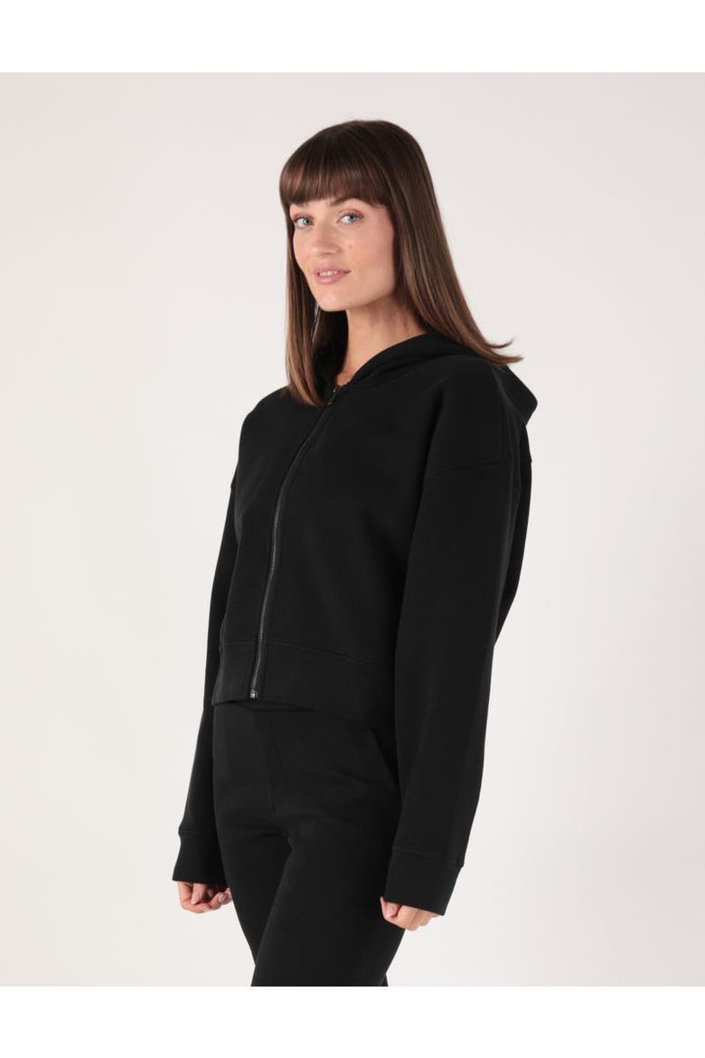 High Set Zip, Alternate, color, Black